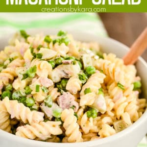 best tuna macaroni salad recipe collage
