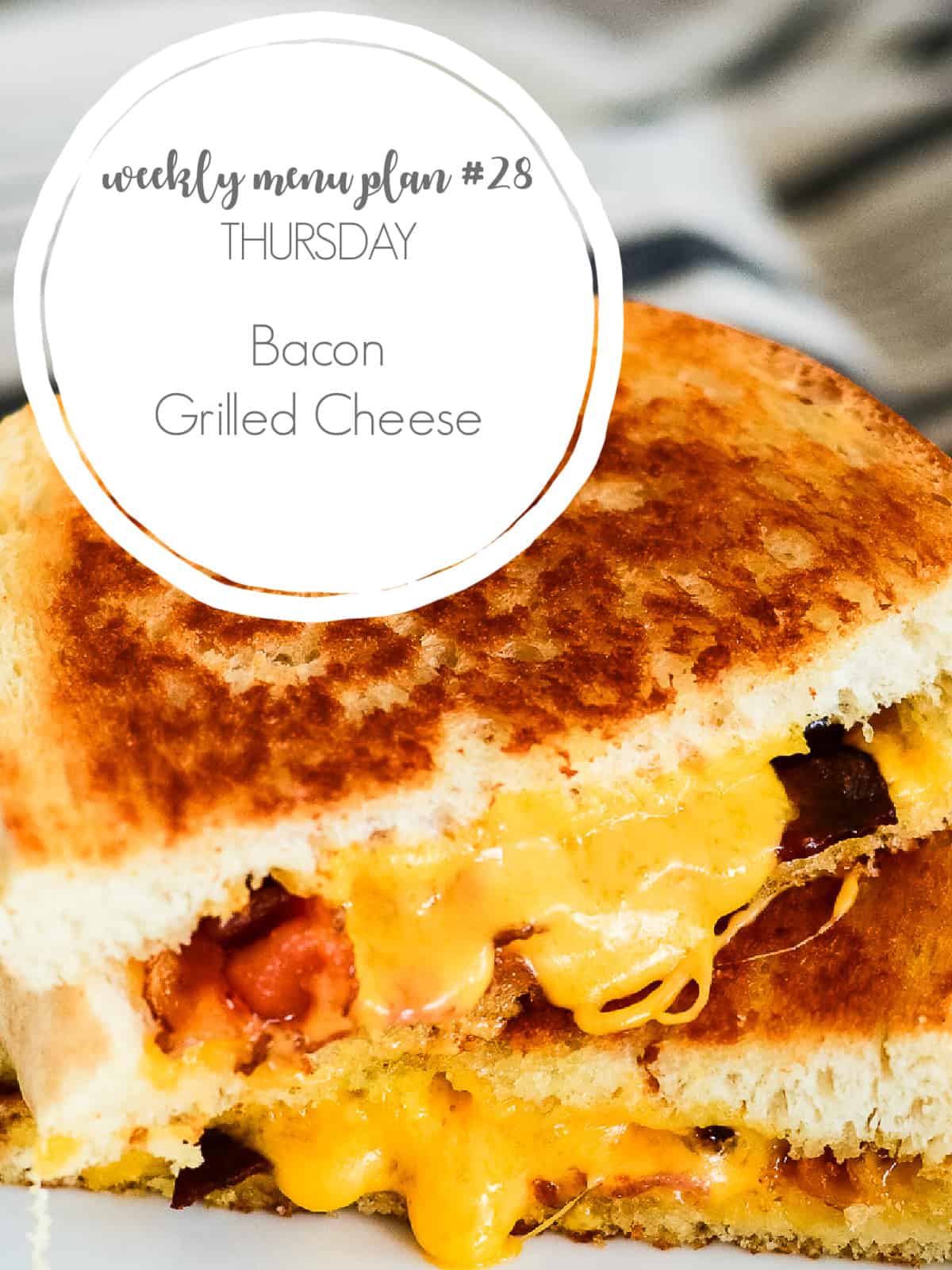 grilled cheese with bacon