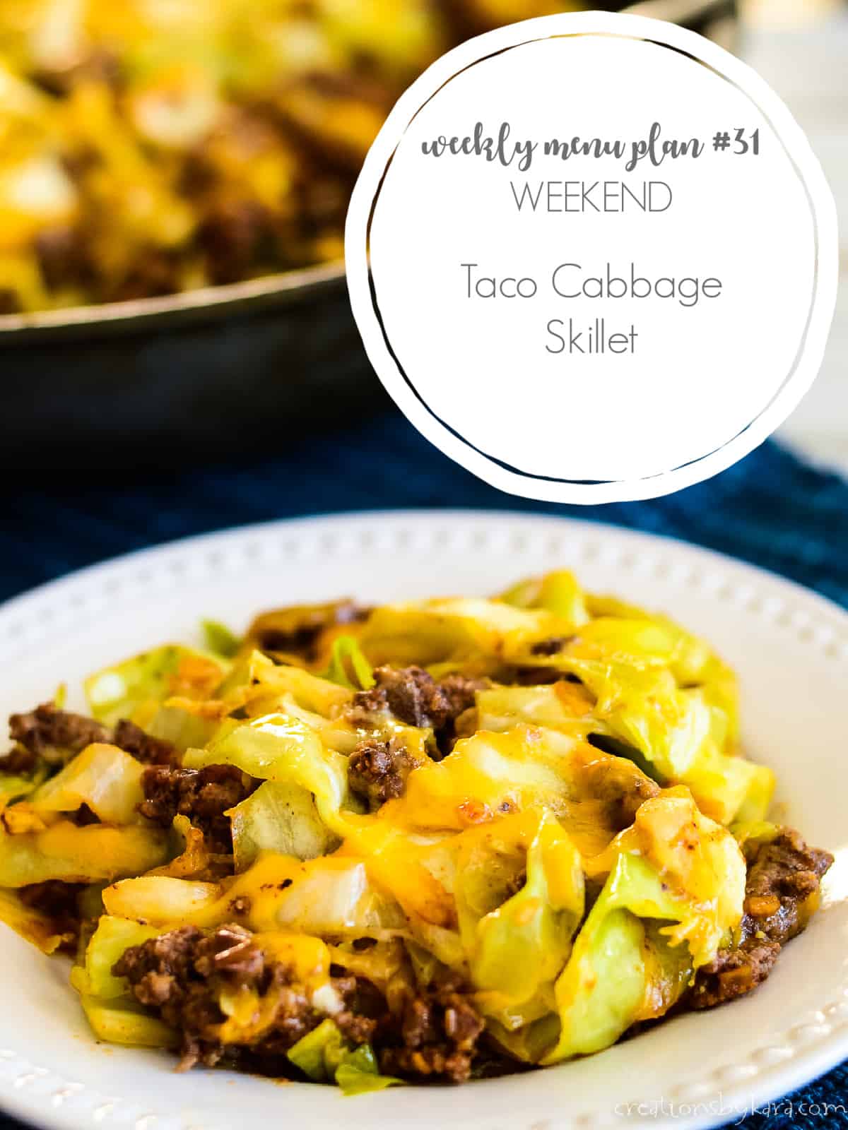 taco cabbage skillet