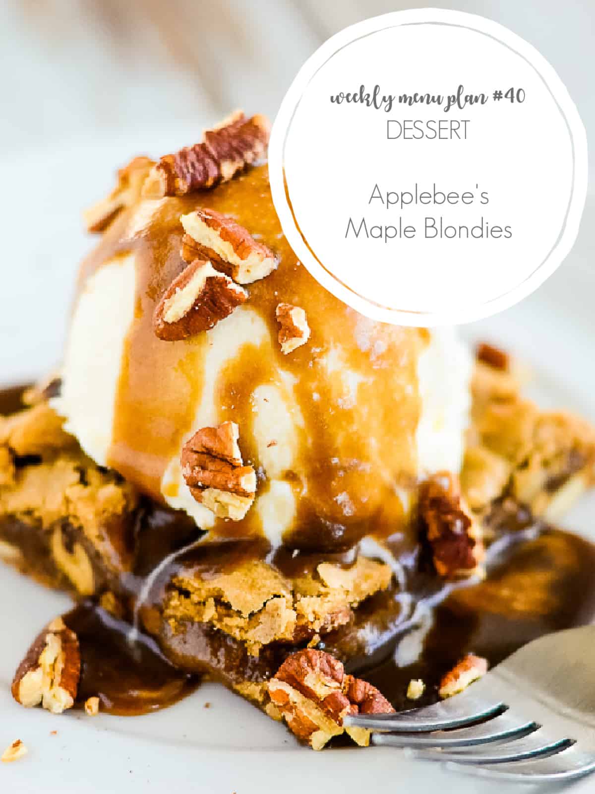 maple blondies