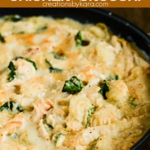 one pan creamy chicken and gnocchi recipe collage