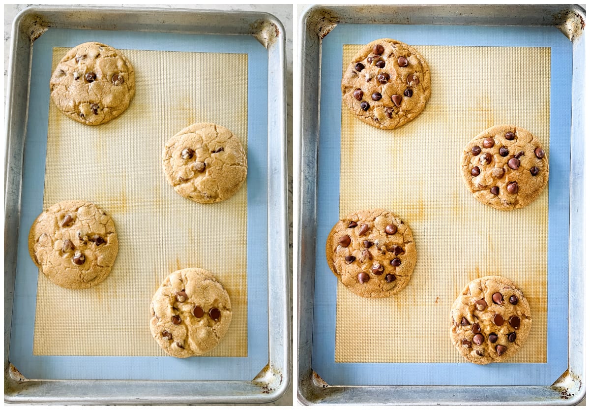 how to bake large bakery style cookies