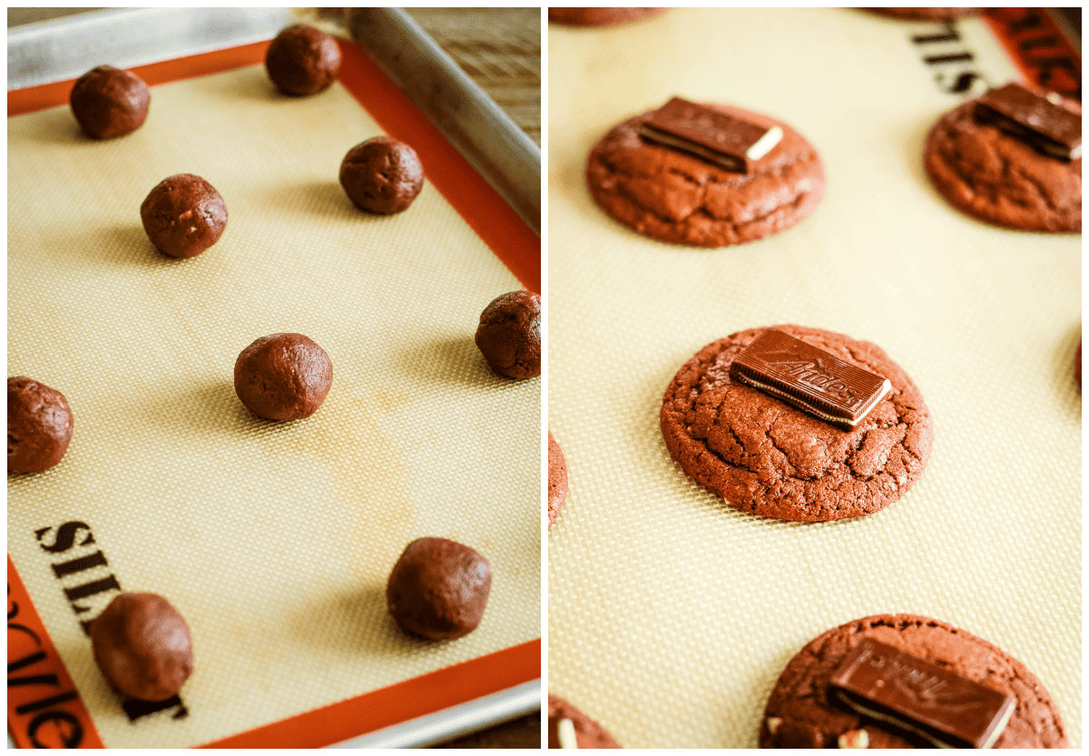 Easy Chocolate Andes Mint Cookies Recipe Creations by Kara