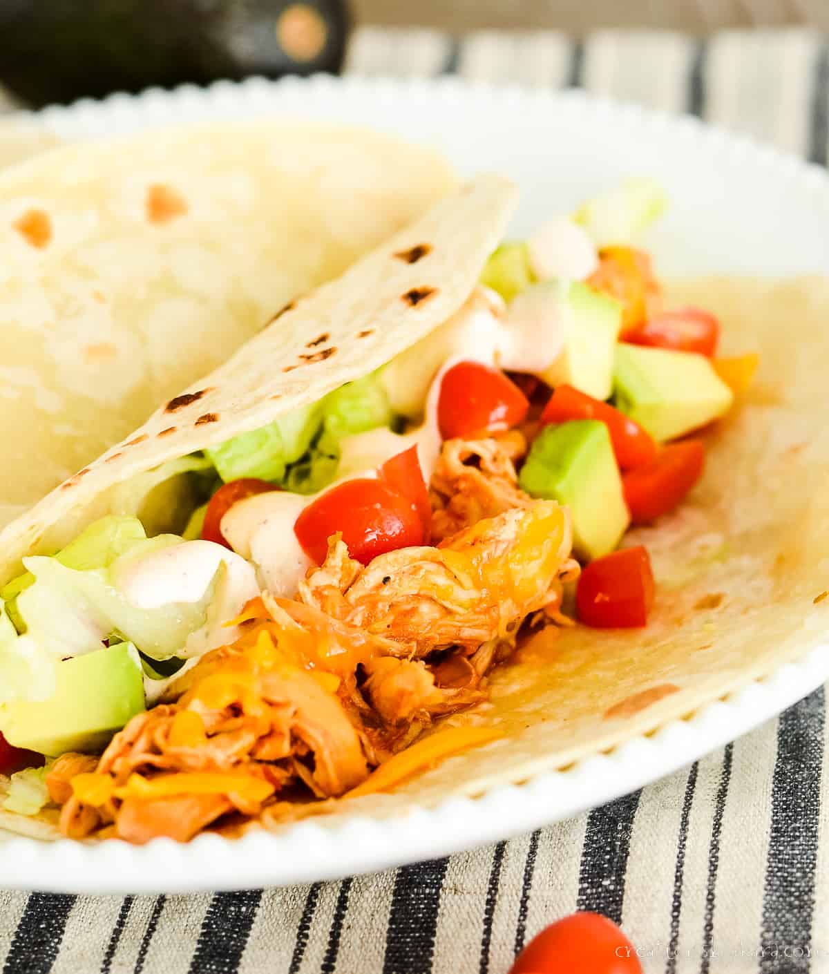 instant pot chicken taco