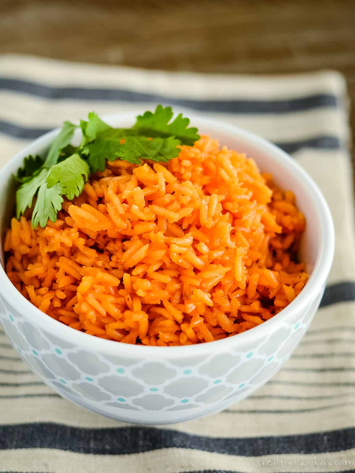 Easy Mexican Red Rice Recipe (Arroz Rojo) Creations by Kara