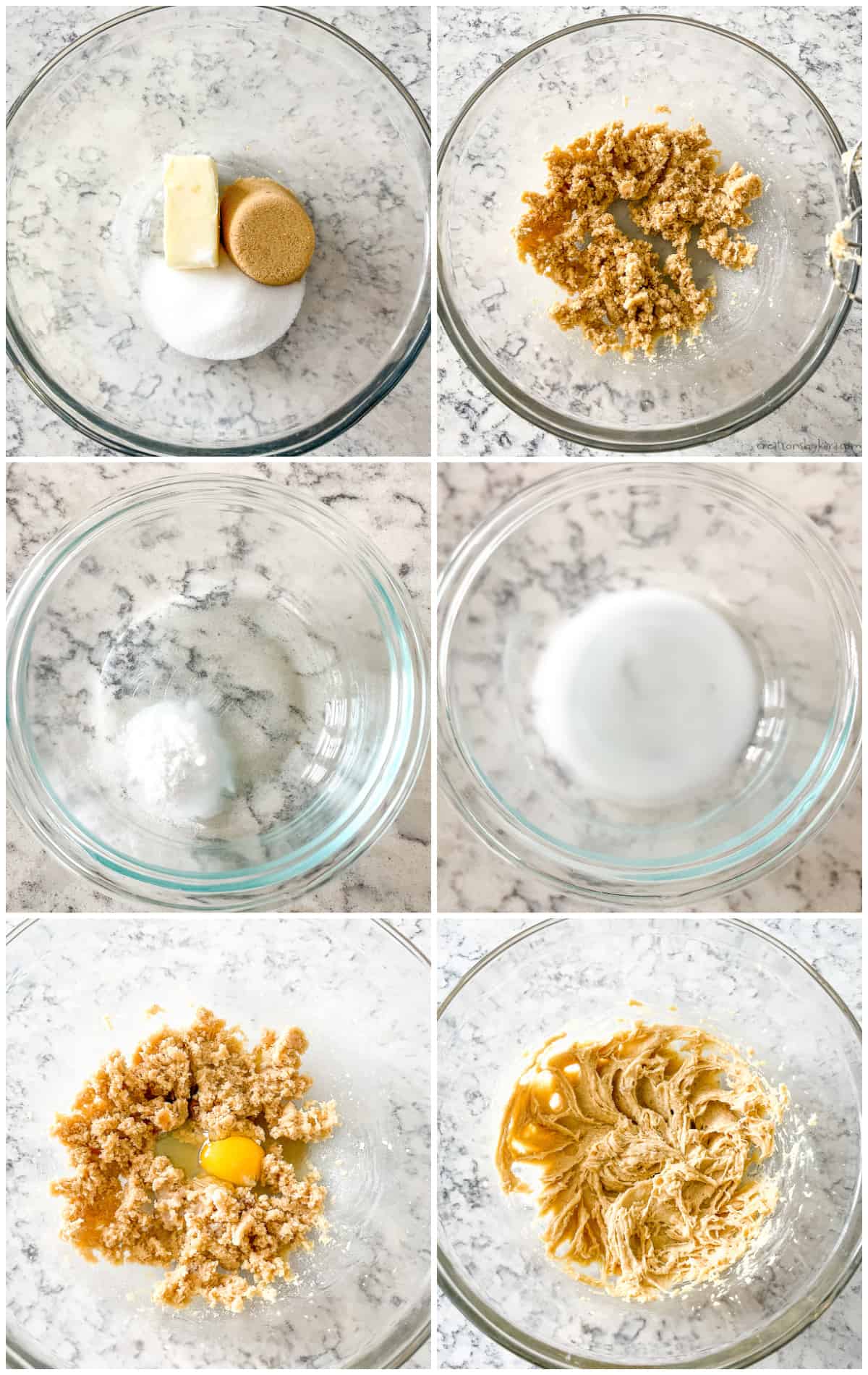 process shots - wet ingredients for cookies