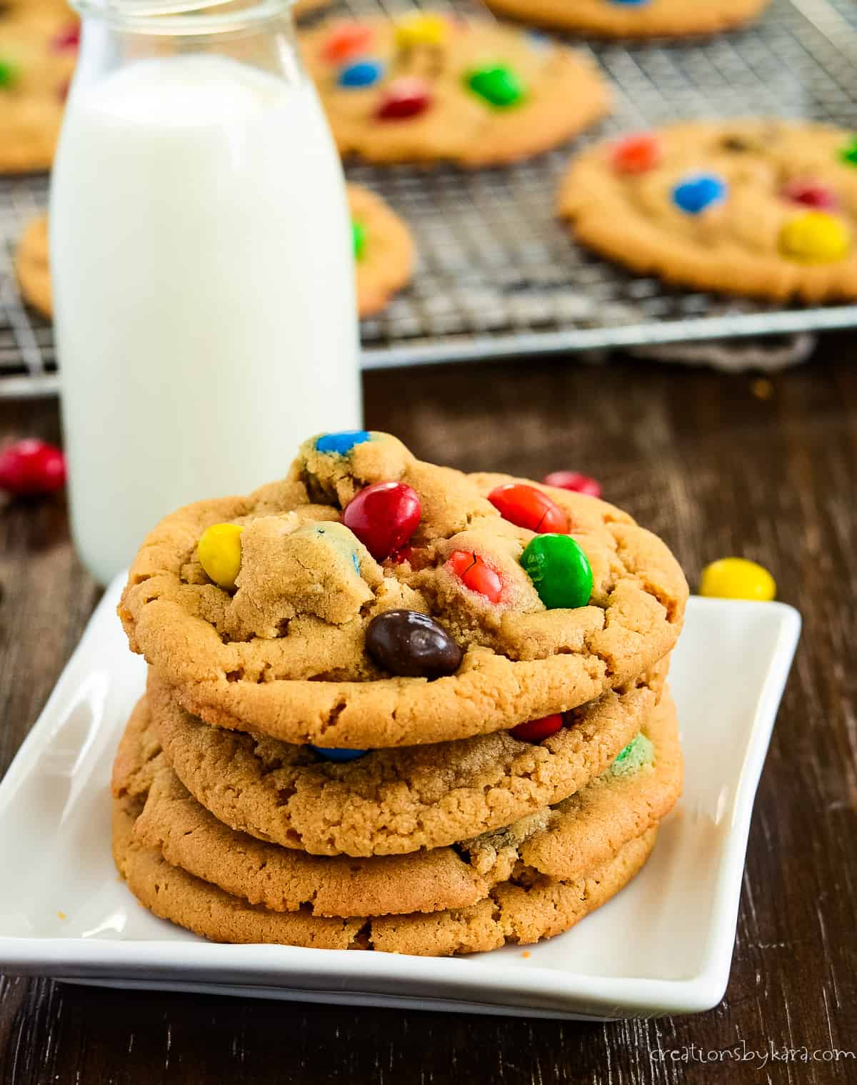 peanut m&m cookie recipe photo