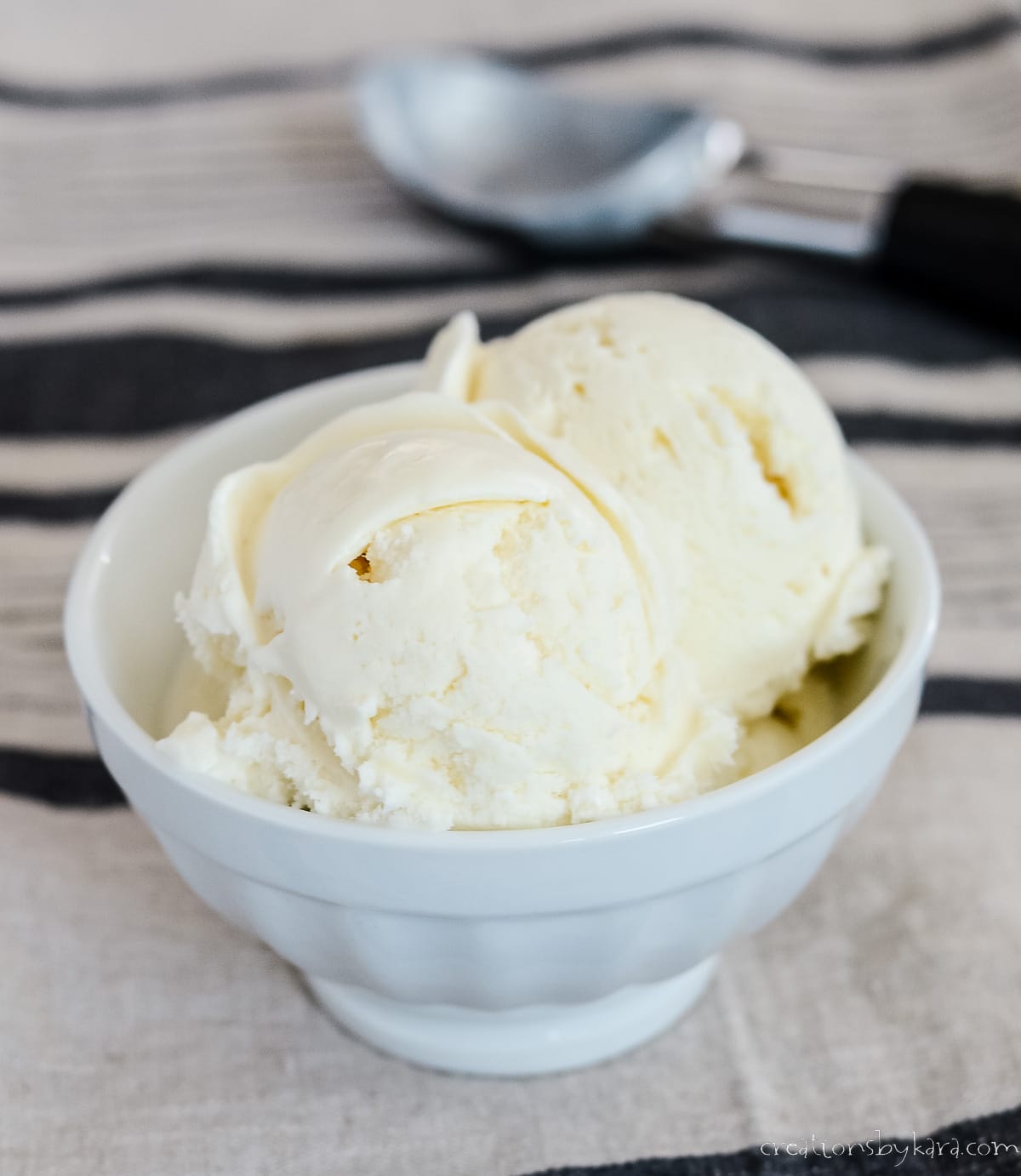 egg free vanilla ice cream
