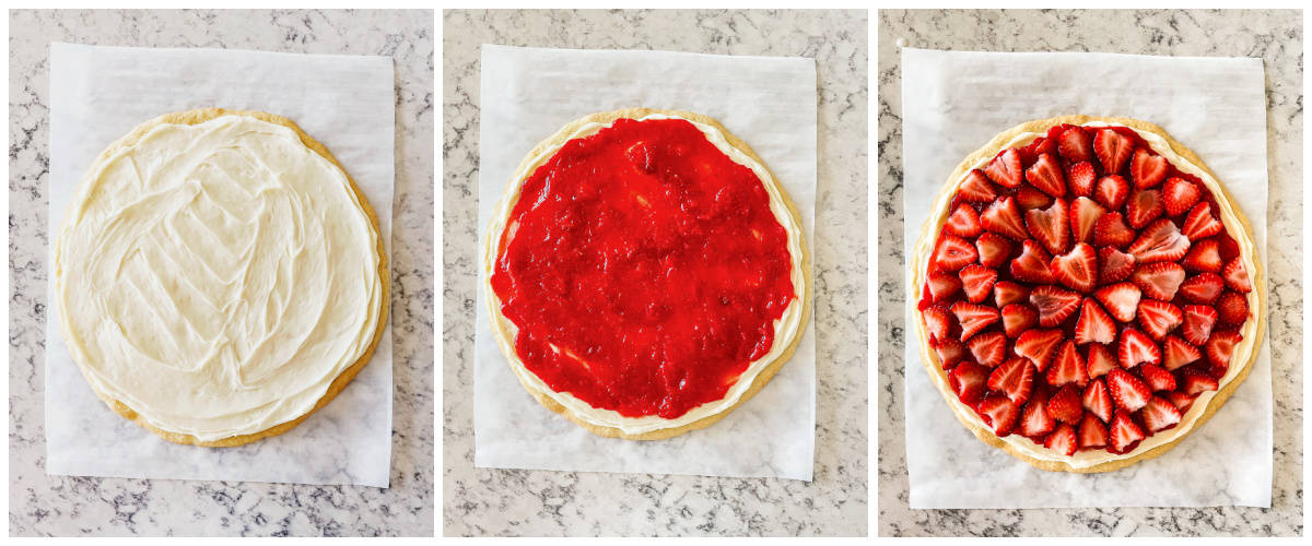 how to make the best strawberry pizza