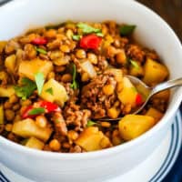 Easy Sausage Lentil Stew Recipe