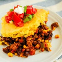 Easy Ground Beef Tamale Casserole Recipe
