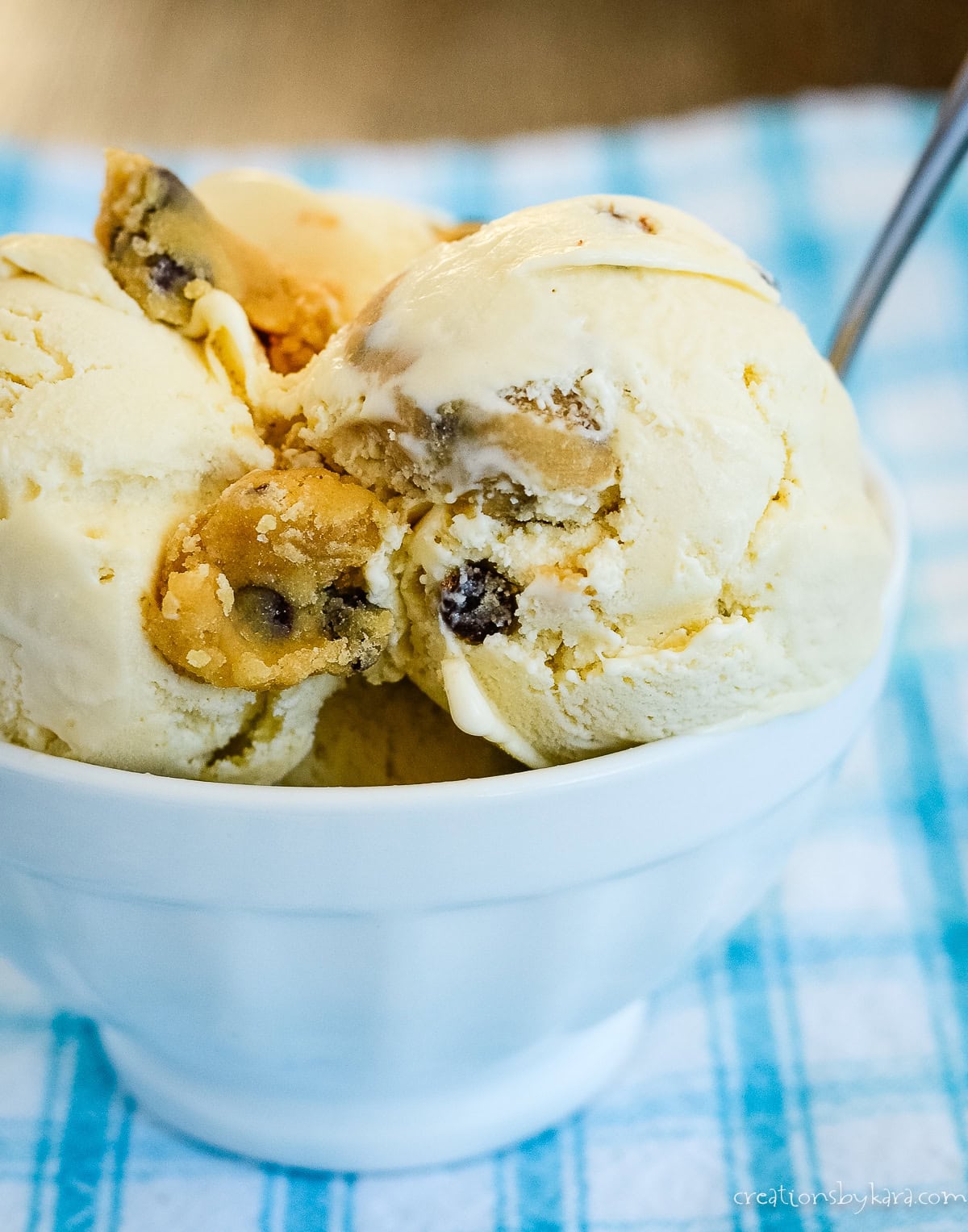 Chocolate Chip Cookie Dough Ice Cream Recipe