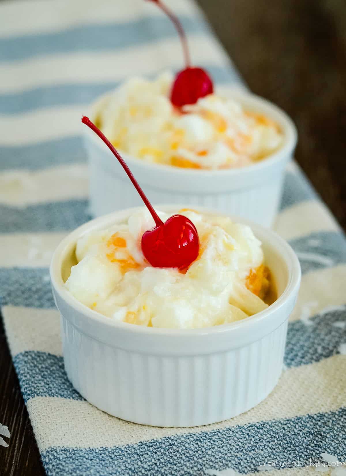 Ambrosia Ambrosia Recipe with Sour Cream (and Coconut)