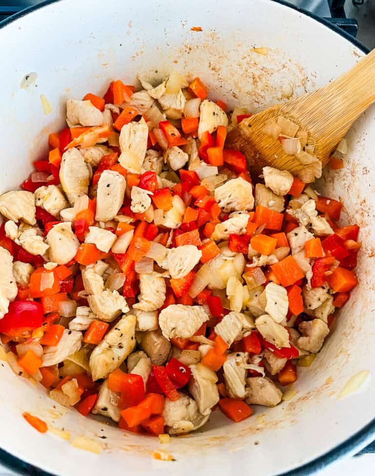 Thai Coconut Curry Chicken Soup Recipe - Creations by Kara