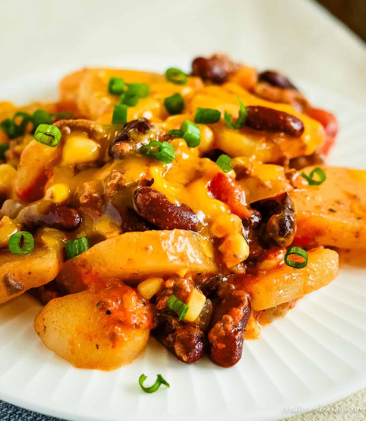 cheesy crockpot cowboy casserole