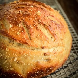 Easy Multigrain Sourdough Bread Recipe