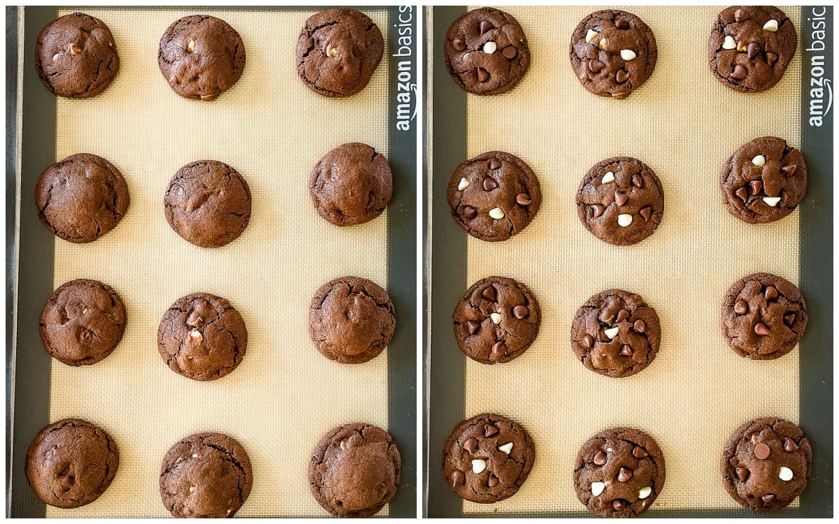process shots - how to make pretty bakery style cookies