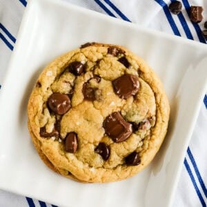 homemade chocolate chunk starbucks cookie