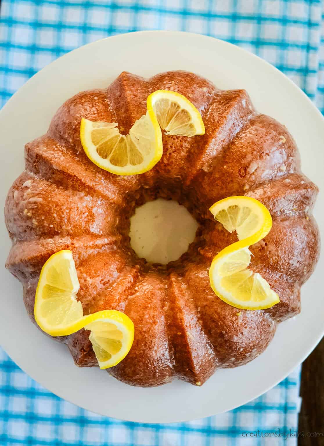 Lemon Scratch From Scratch Lemon Pudding Pound Cake - Creations by Kara