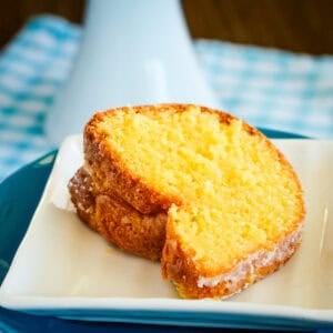From Scratch Lemon Pudding Pound Cake
