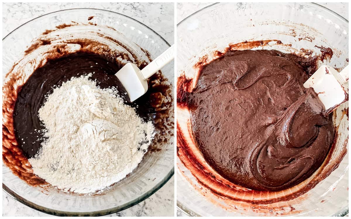 coconut oil brownie batter