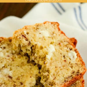 banana bread with 2 bananas recipe collage