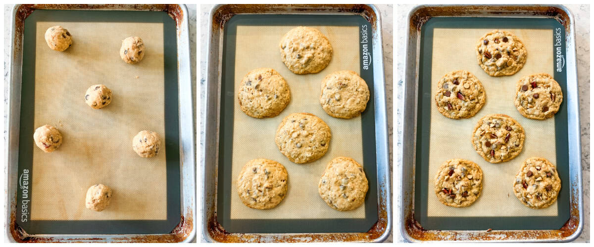 process shots - how to bake and garnish copycat silo cookies